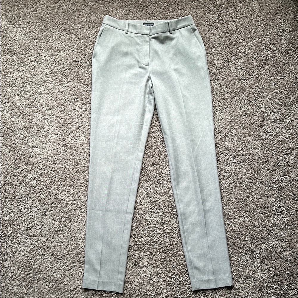 Tall 32” Inseam Light Gray Dress Pants